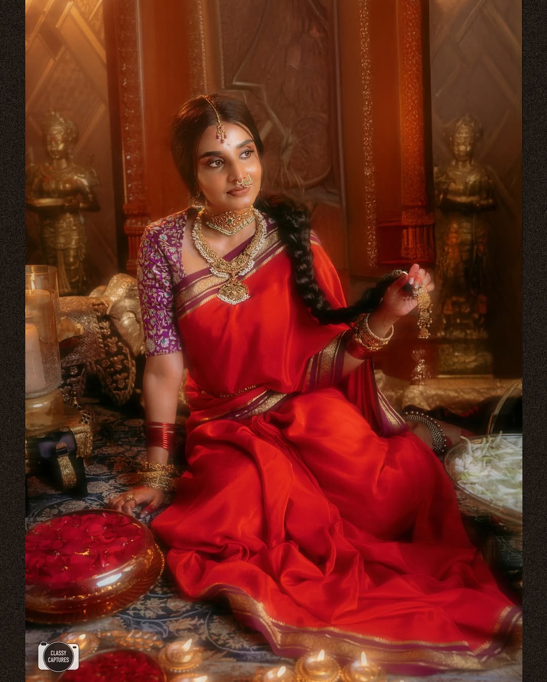 🌿 the celebrations rest,but the grace of goddess chamundeshwari lingers in the air — a quiet re (3)