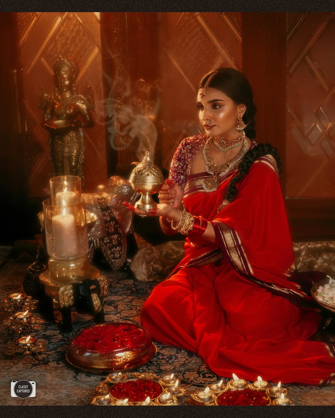 🌿 the celebrations rest,but the grace of goddess chamundeshwari lingers in the air — a quiet re (4)